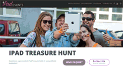 Desktop Screenshot of ipadevents.com