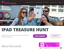 Tablet Screenshot of ipadevents.com
